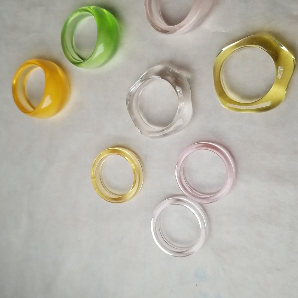 Acrylic Ring Set - Picture 2 of 7